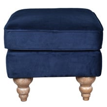 Venigni Velvet Ottoman